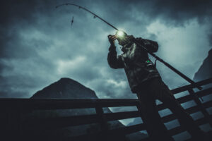 fishing at night in alberta