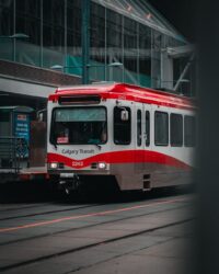 calgary transit c-train. What is the current population of calgary, alberta, canada?